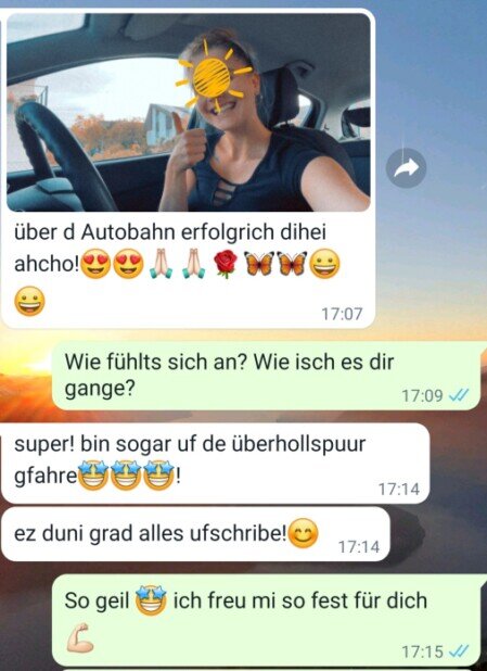 Kundin kann nach Hypnose wieder Autobahnfahren